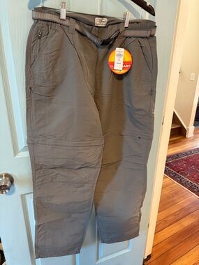 BNWT LL Bean No Fly Zone Convertible Pants